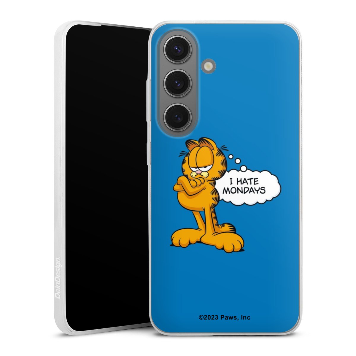 Garfield Ik haat maandagen blauw