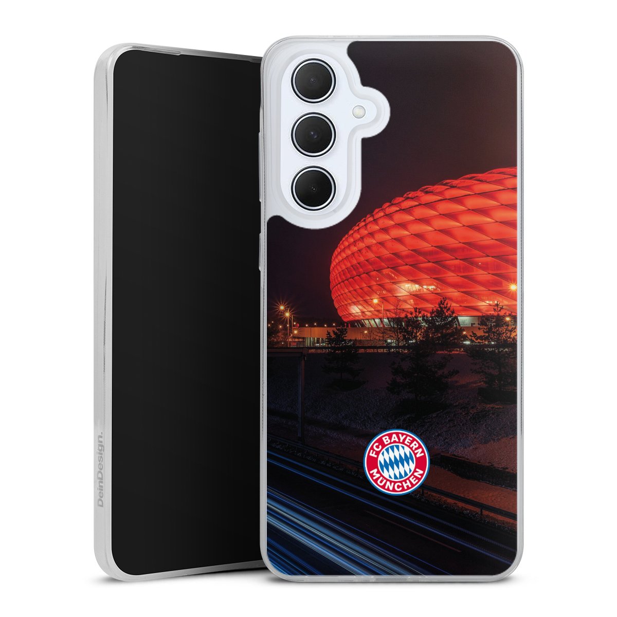 Allianz Arena bei Nacht FCB
