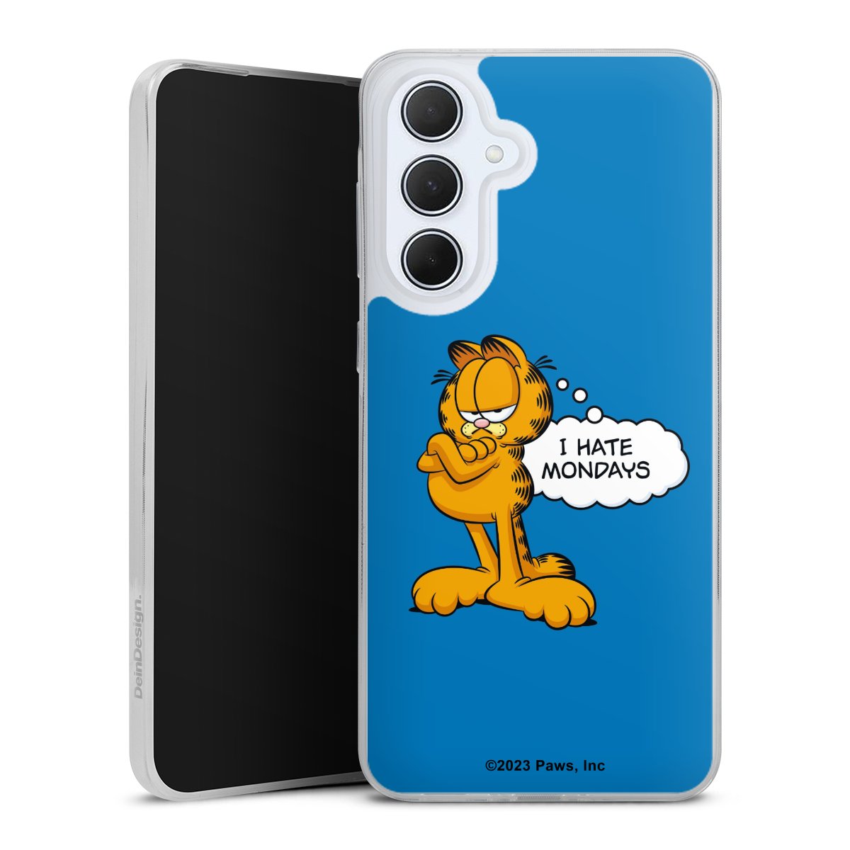 Garfield Ik haat maandagen blauw