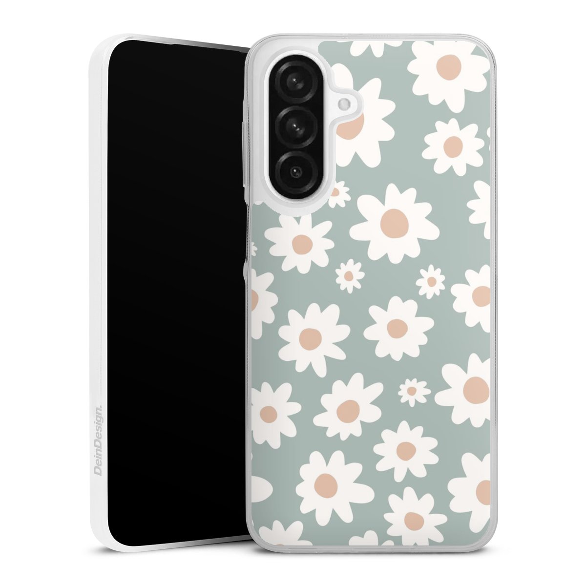 Gänseblümchen Muster grün