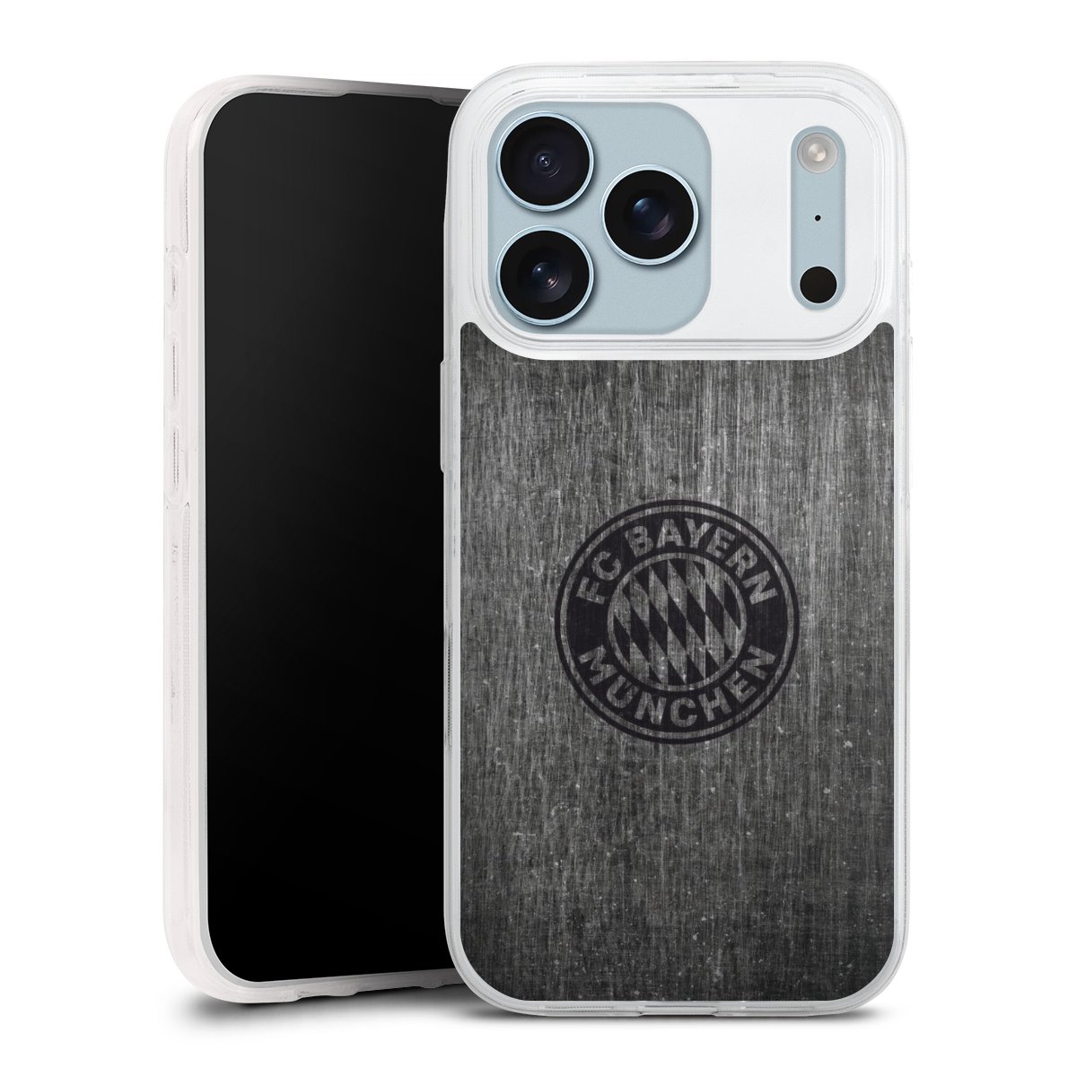 Metalllook FCB Logo einfarbig