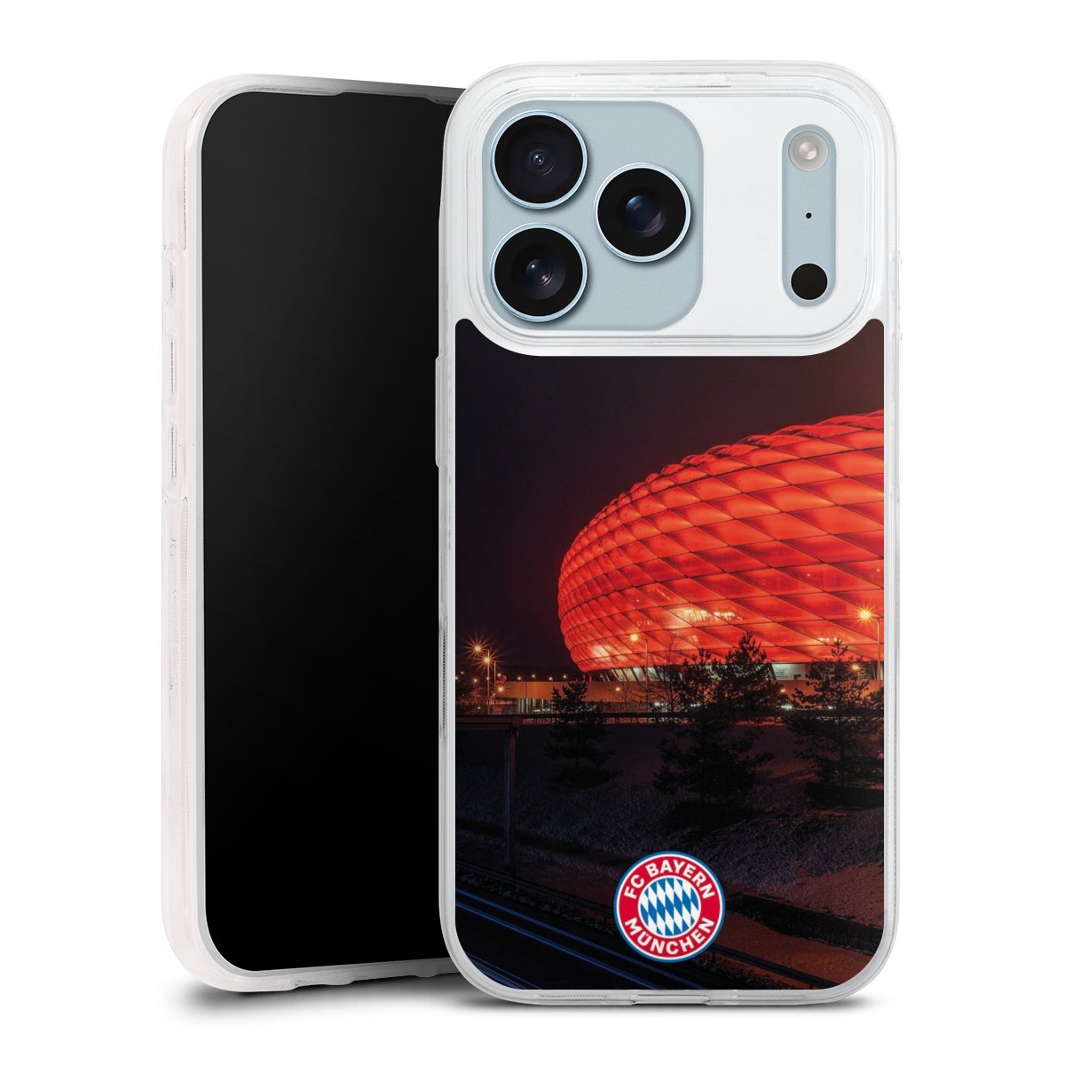 Allianz Arena bei Nacht FCB