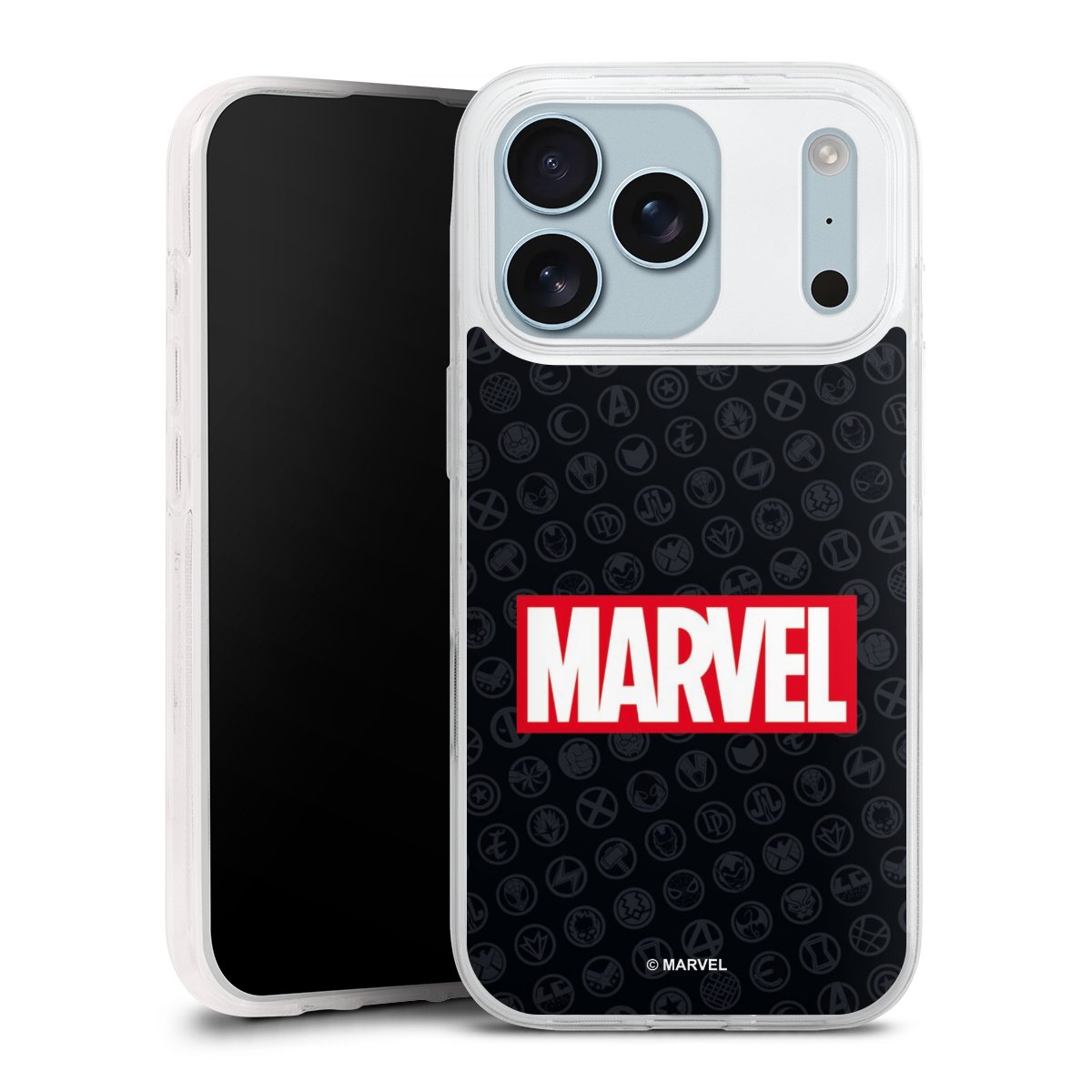 Marvel Logo Zwart Rood