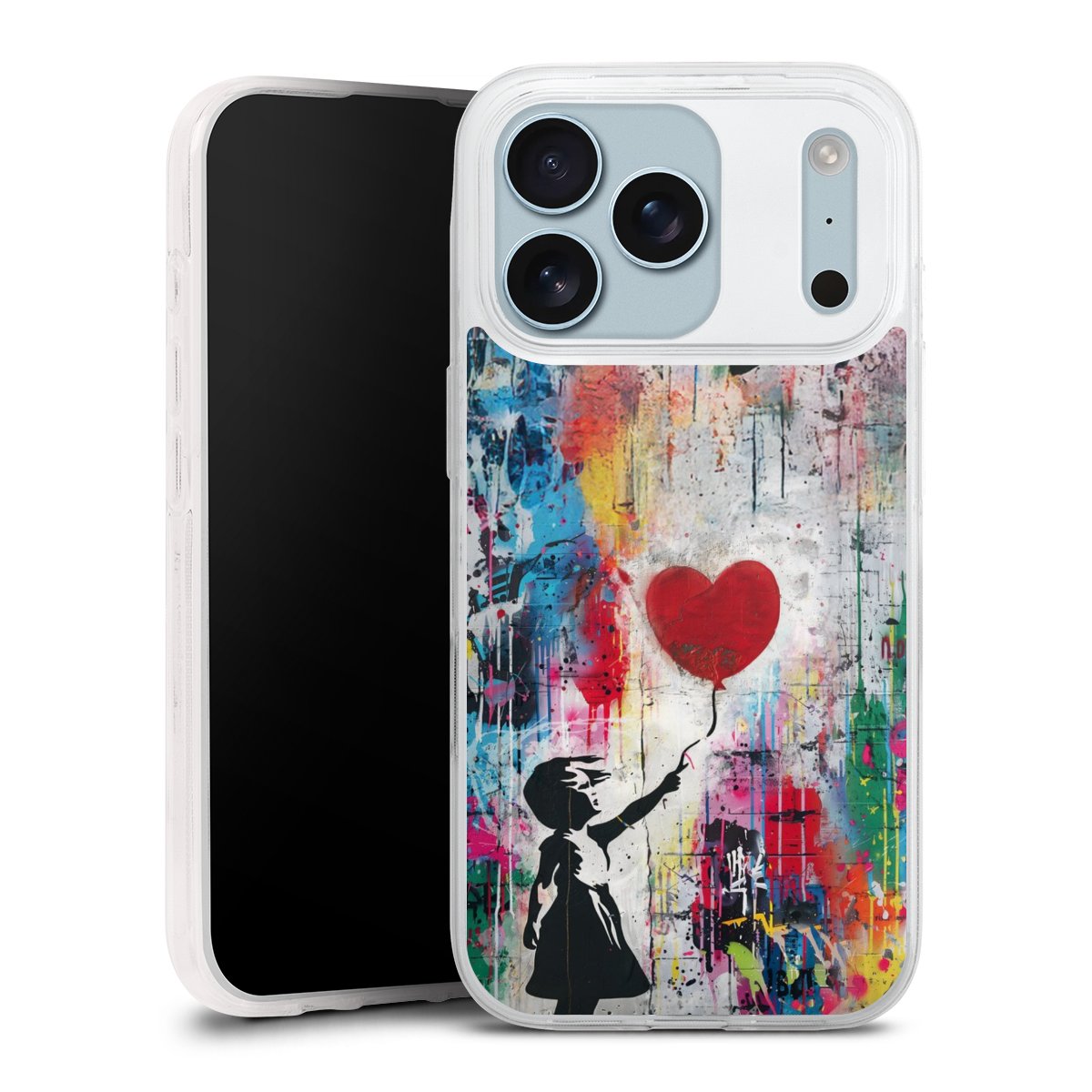 Balloon Girl Colorful