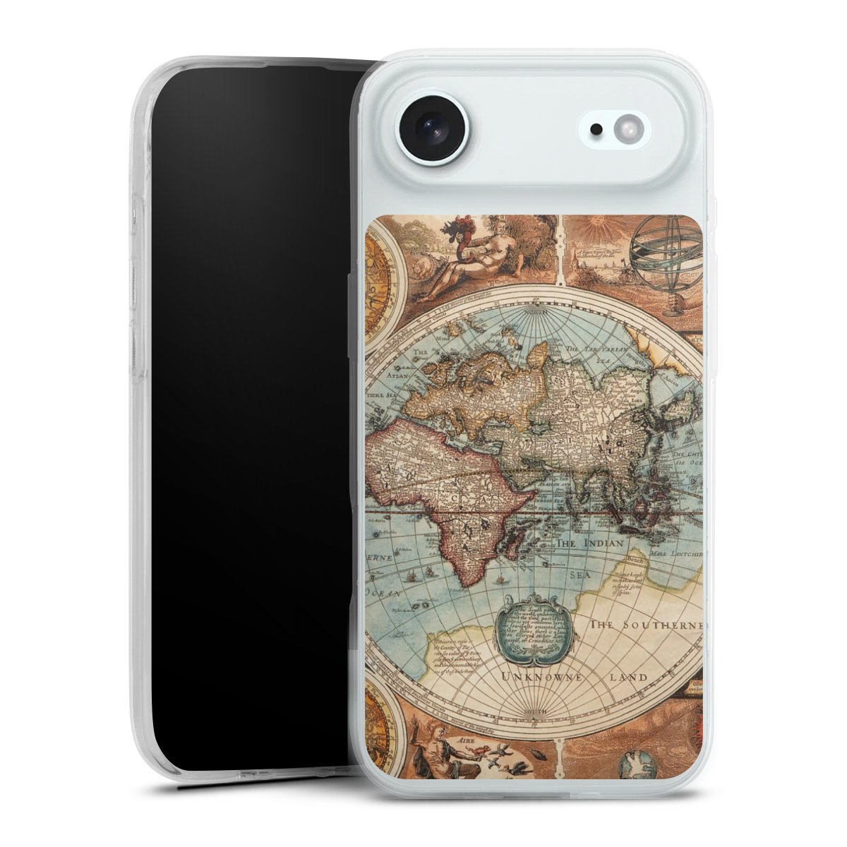 Mappa del mondo vintage