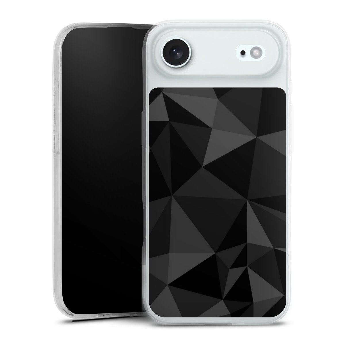 Veelhoekpatroon Zwart