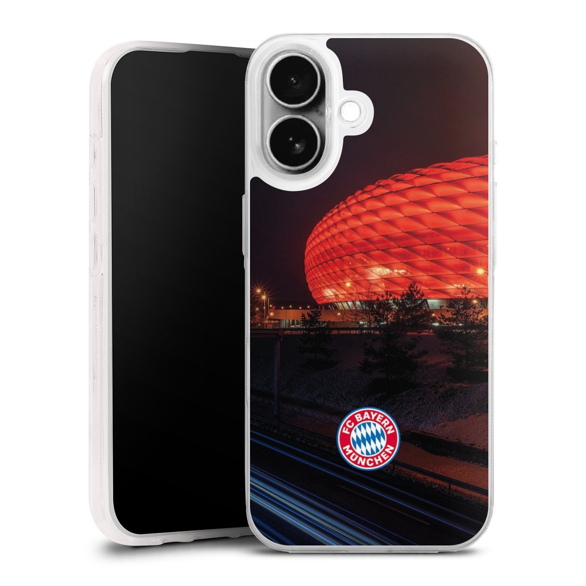 Allianz Arena bei Nacht FCB