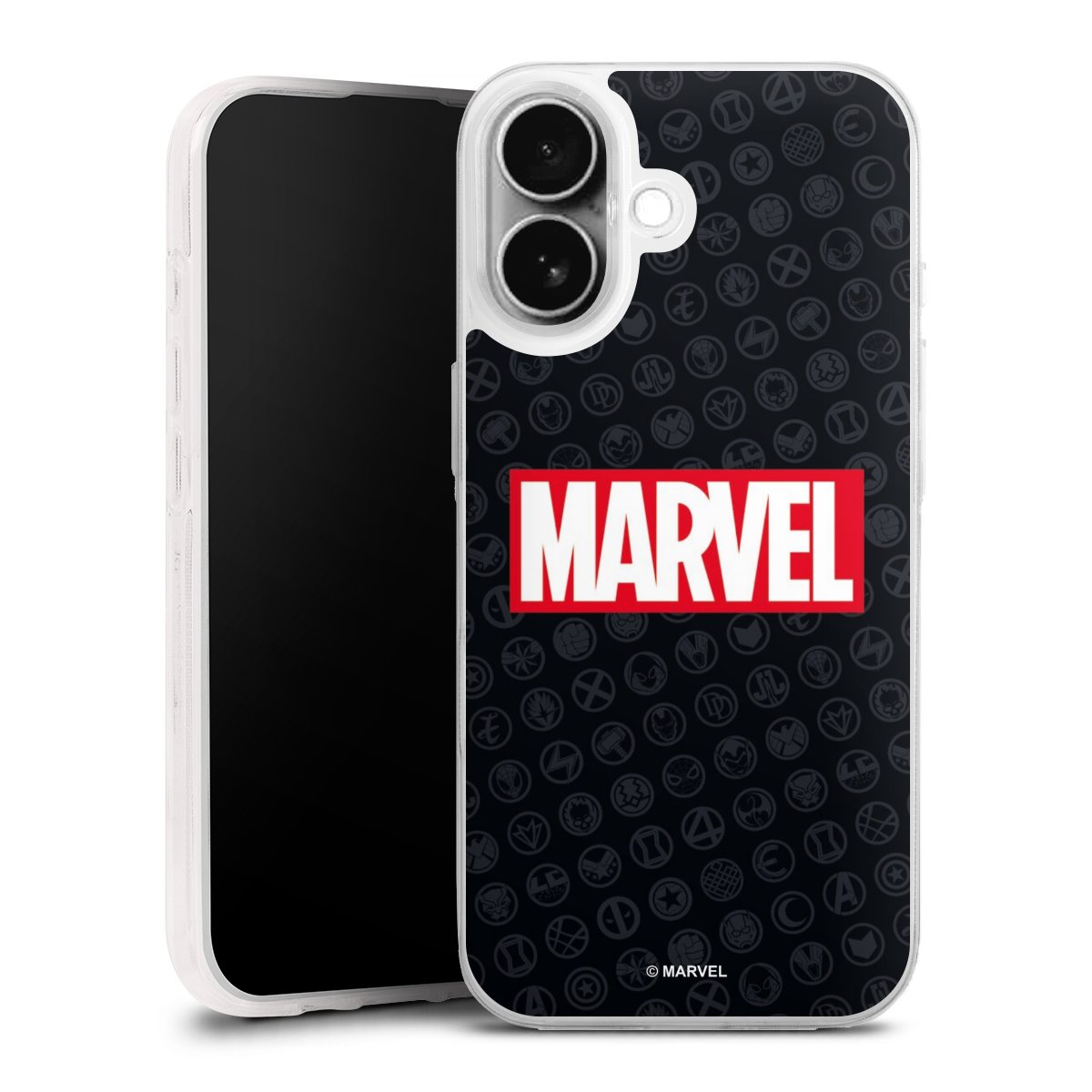 Marvel Logo Zwart Rood
