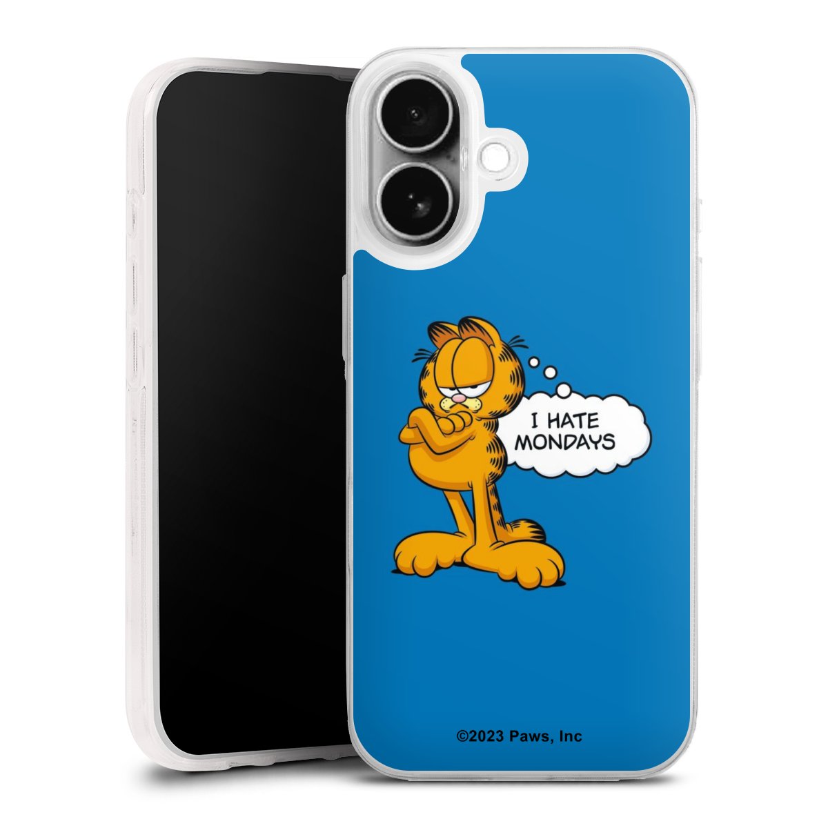 Garfield Ik haat maandagen blauw