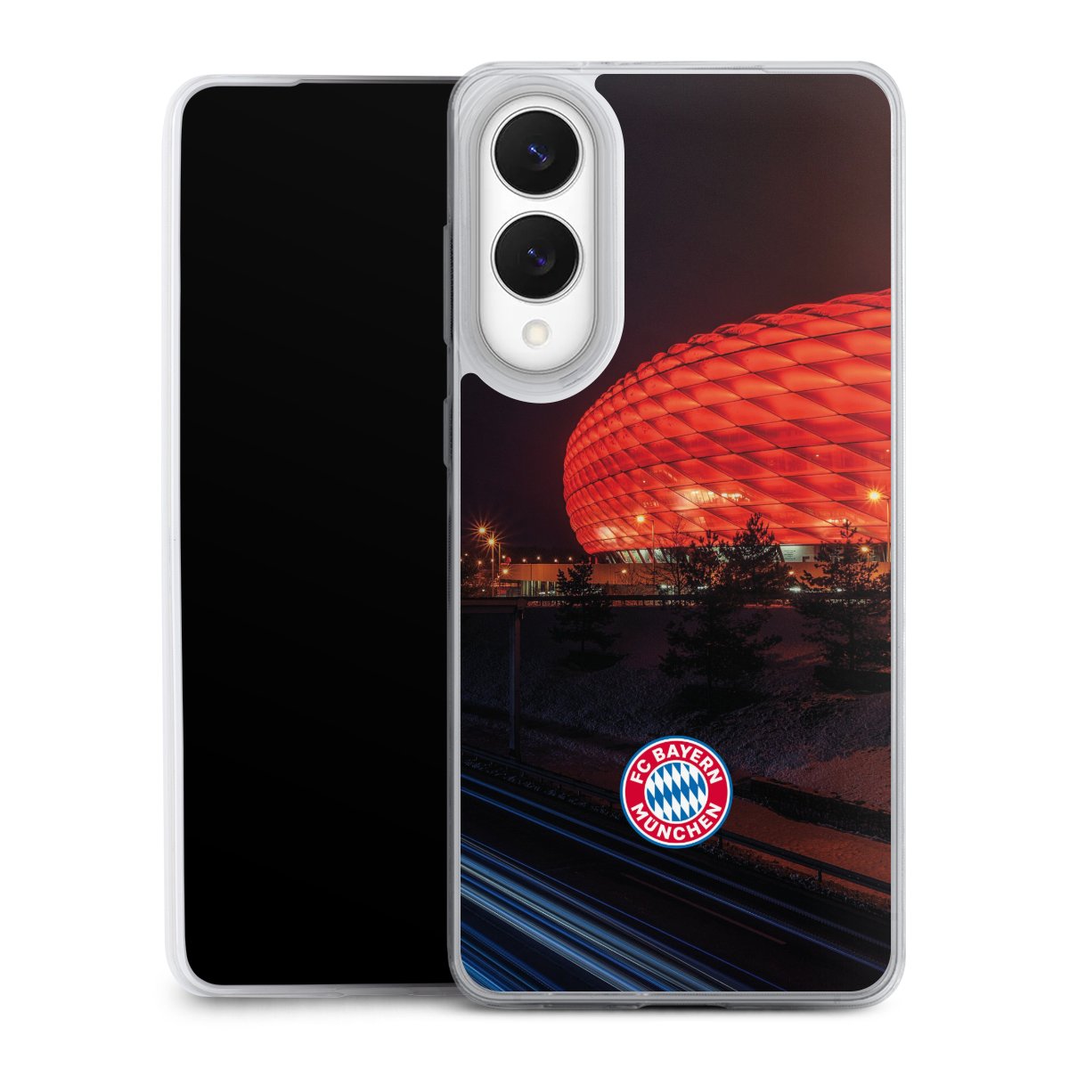 Allianz Arena bei Nacht FCB