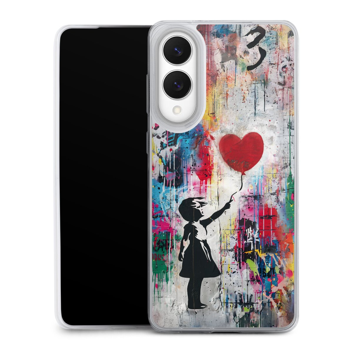 Balloon Girl Colorful