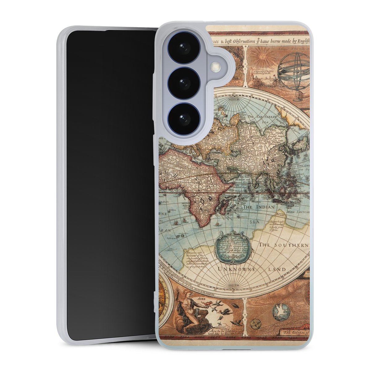 Mappa del mondo vintage