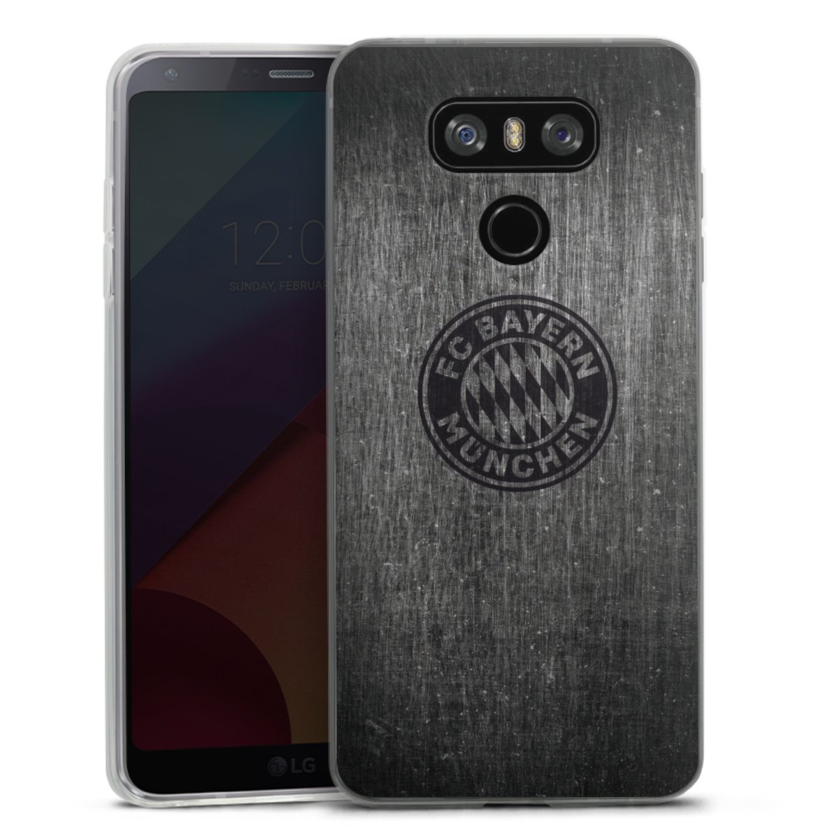 Metalllook FCB Logo einfarbig