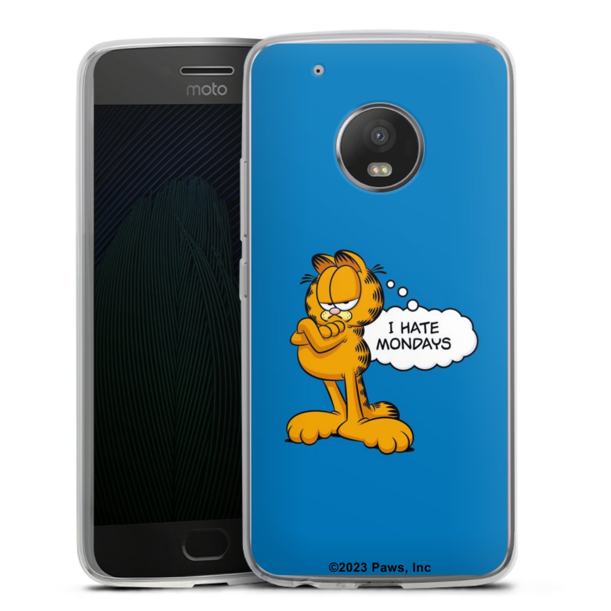 Garfield Ik haat maandagen blauw