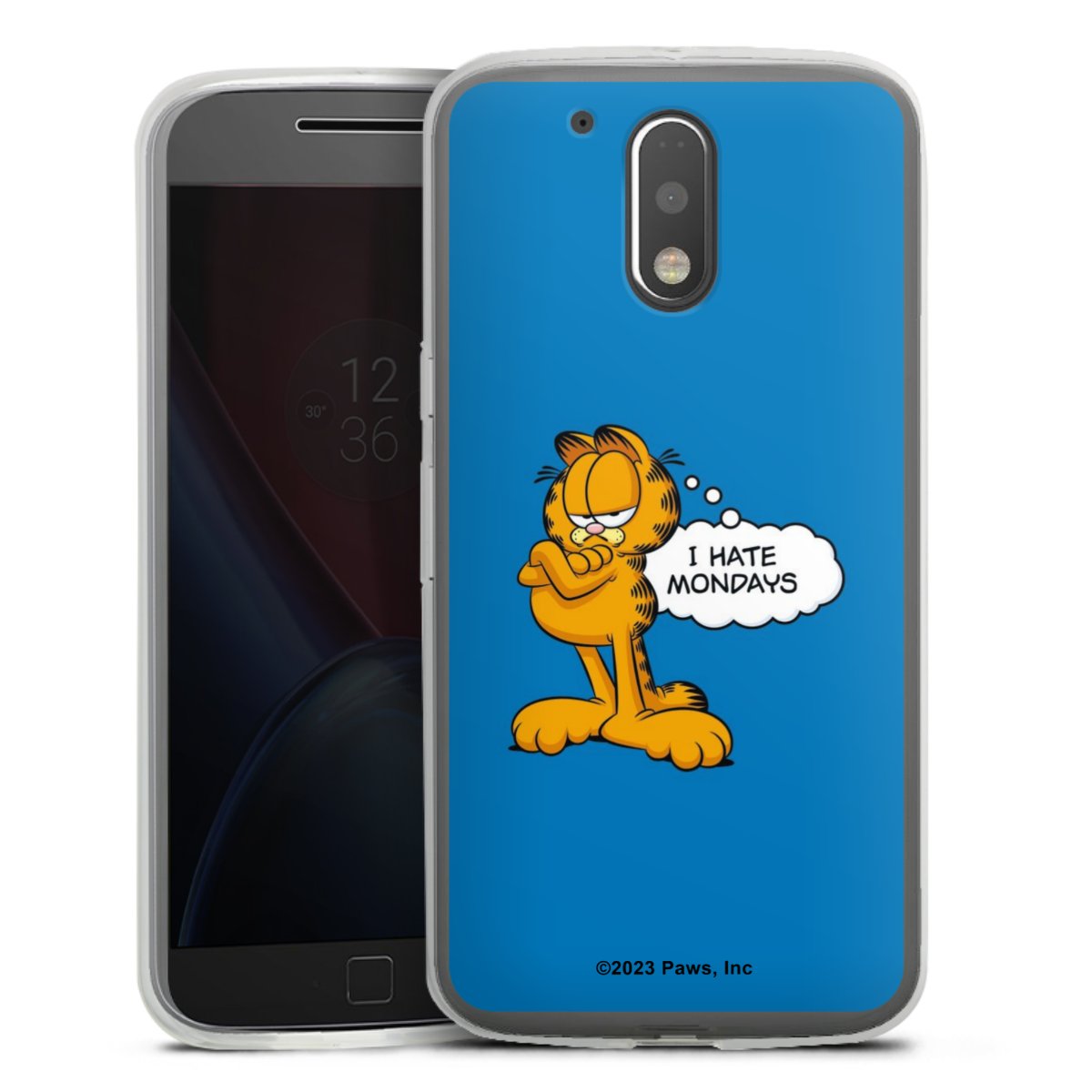 Garfield Ik haat maandagen blauw