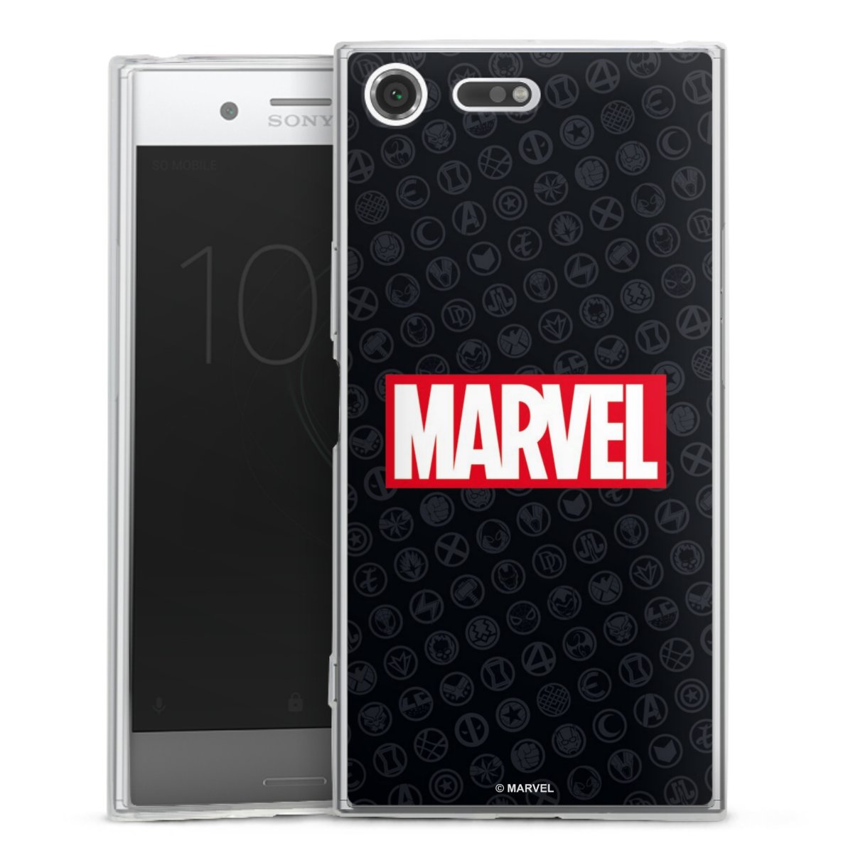 Marvel Logo Zwart Rood