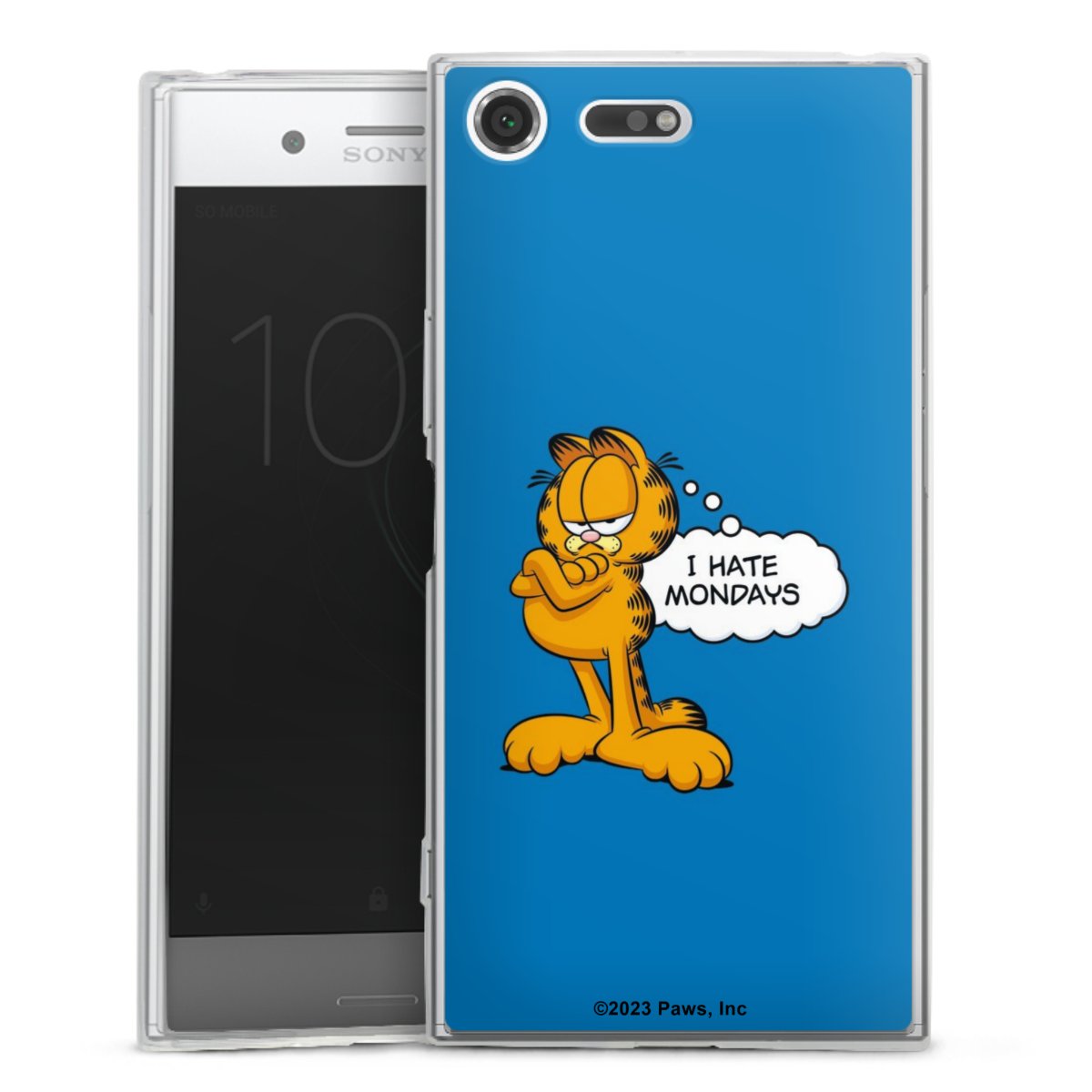 Garfield Je déteste les lundis Bleu