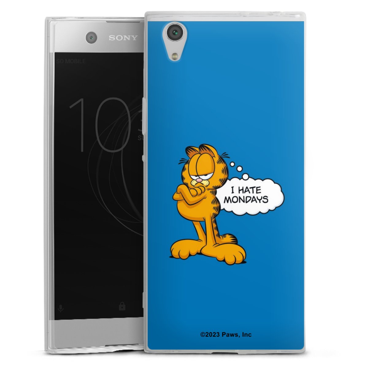 Garfield Je déteste les lundis Bleu