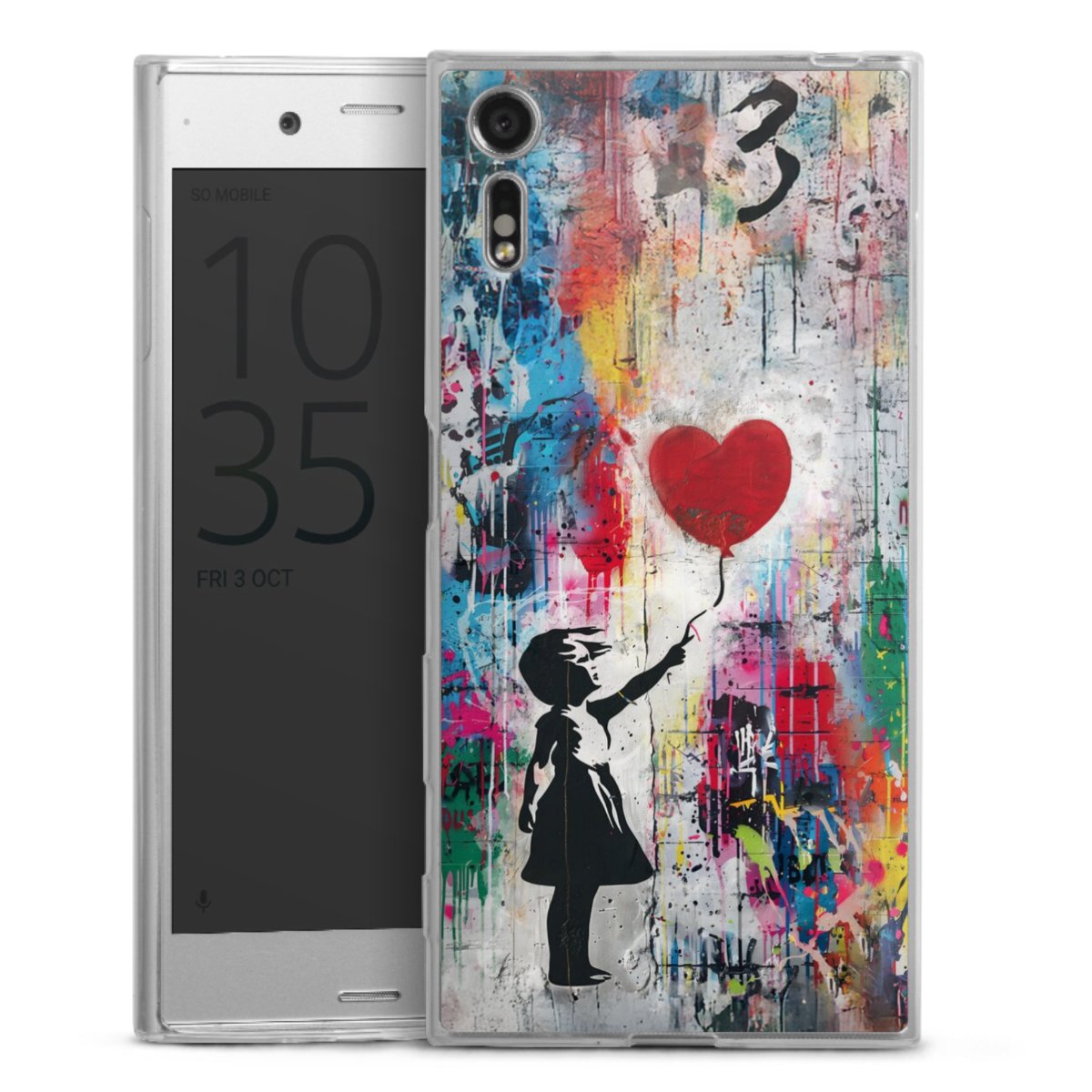 Balloon Girl Colorful