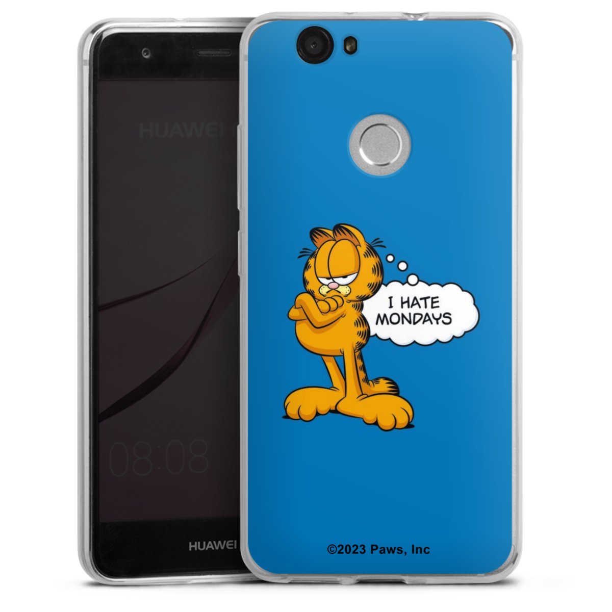Garfield Ik haat maandagen blauw