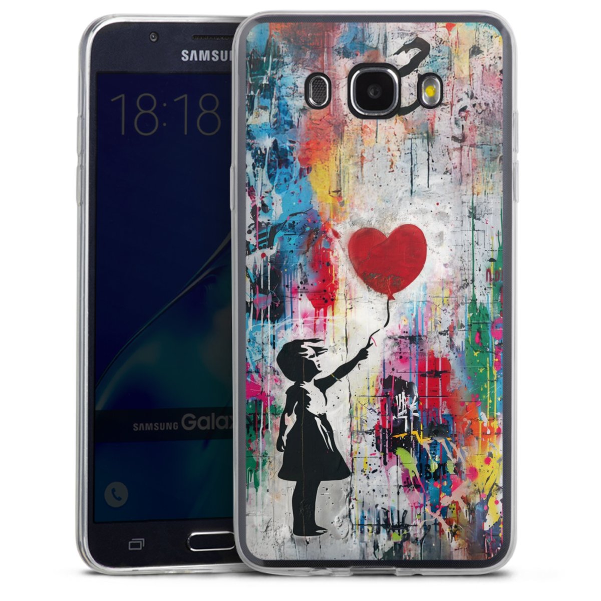 Balloon Girl Colorful