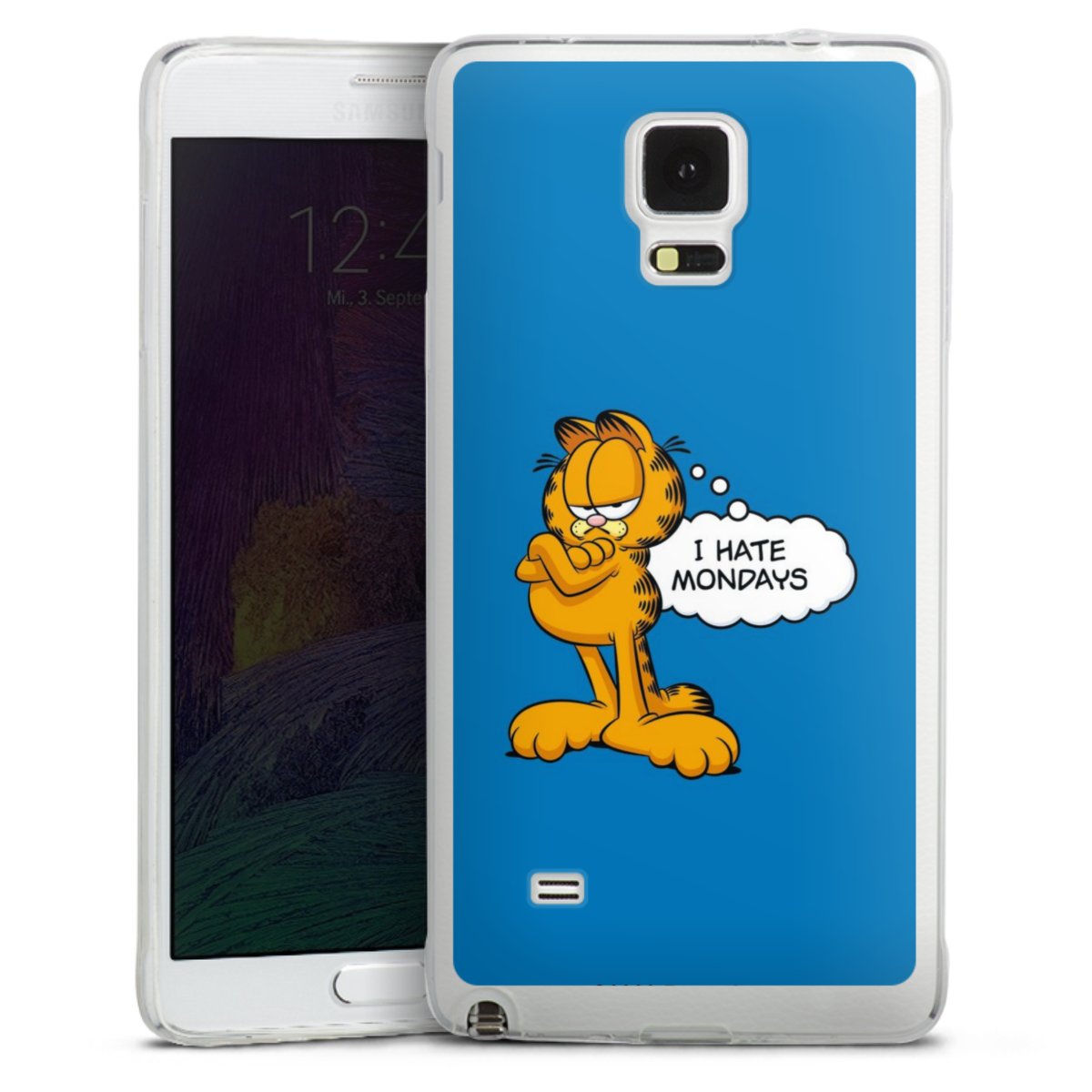 Garfield Ik haat maandagen blauw