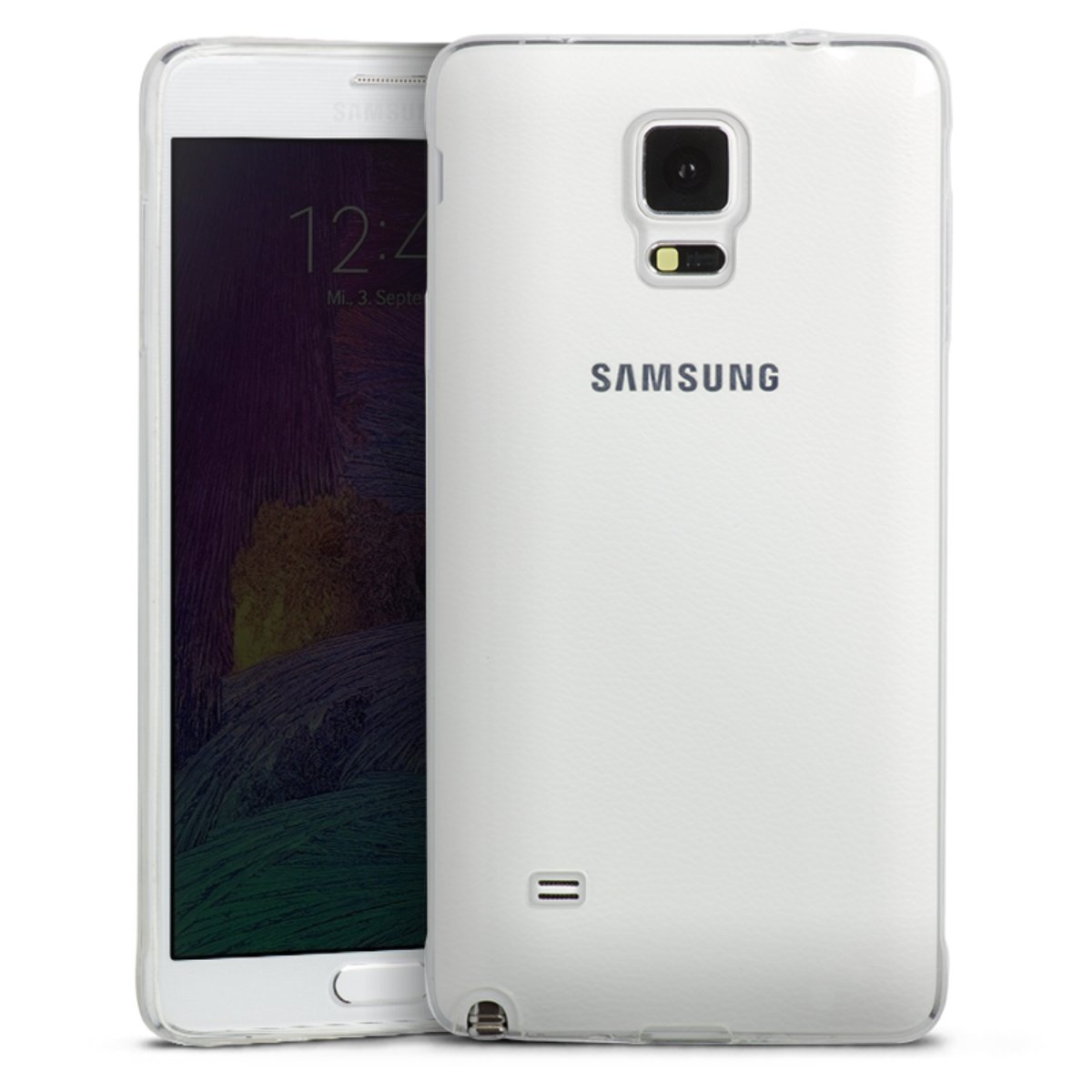 Silicone Slim Case für Samsung Galaxy Note 4