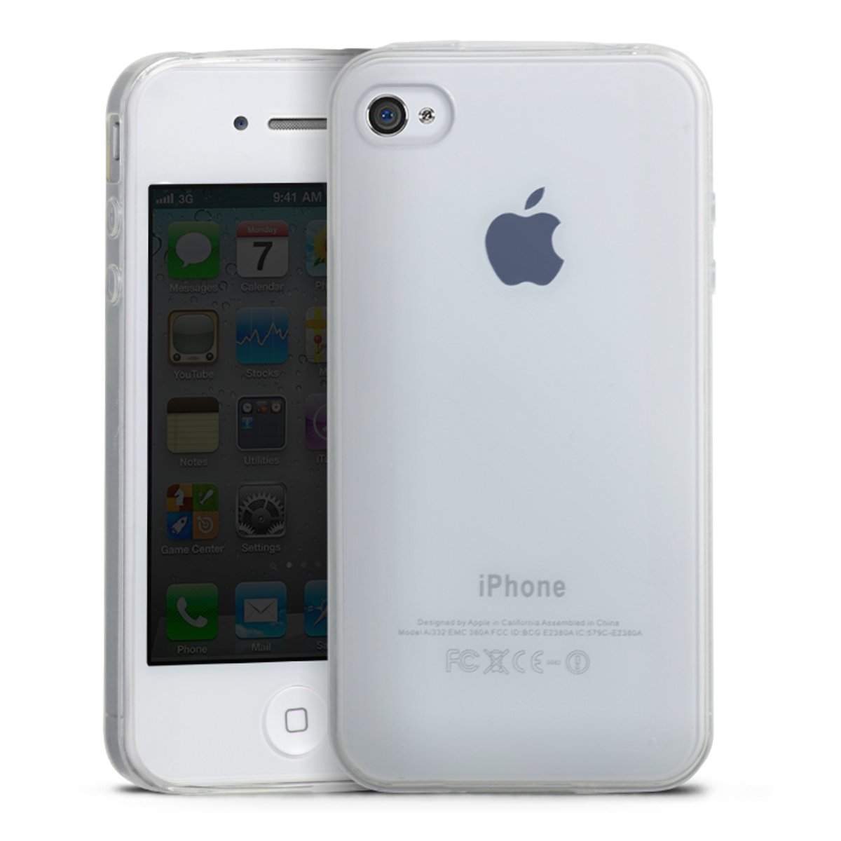 Silicone Slim Case per Apple iPhone 4s