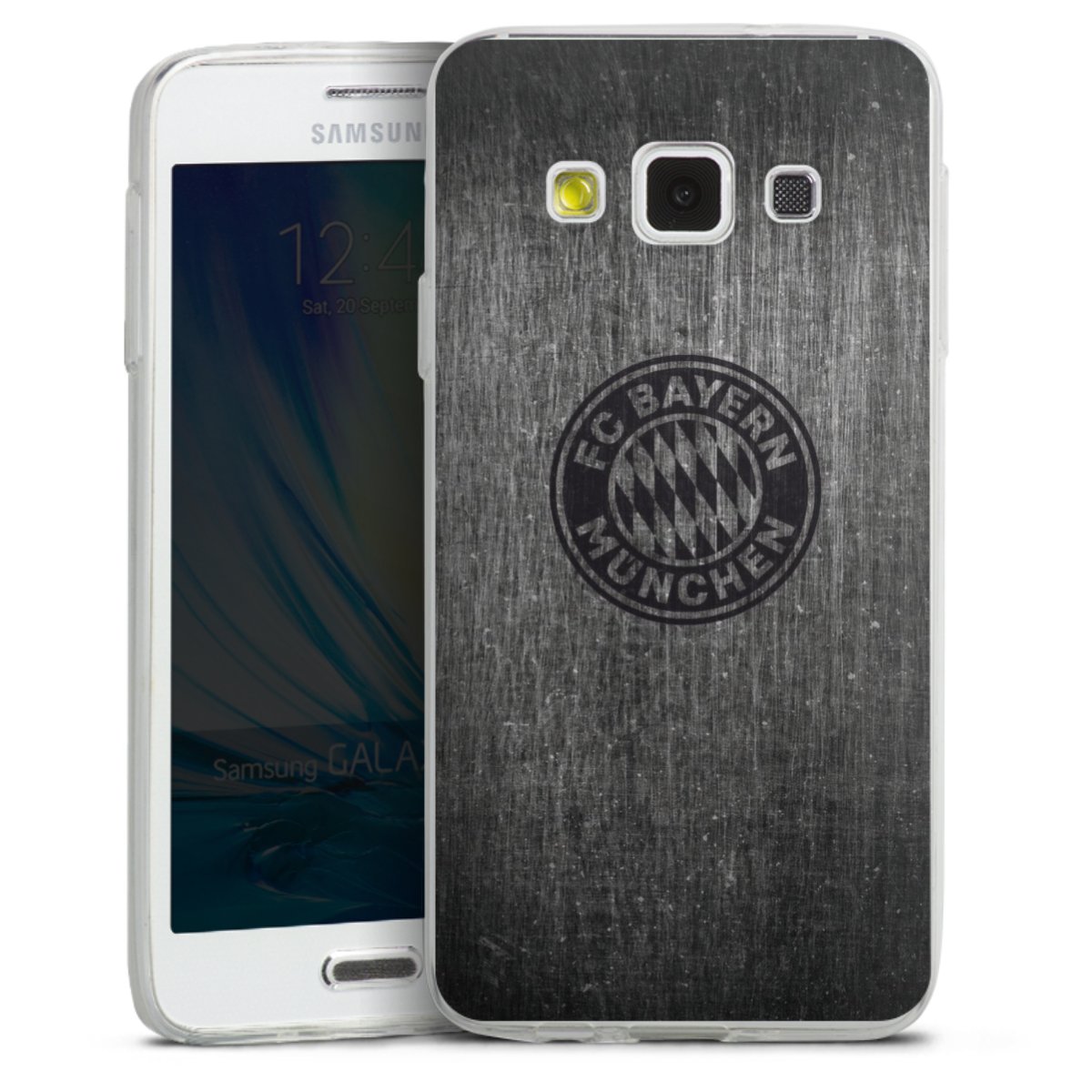 Metalllook FCB Logo einfarbig