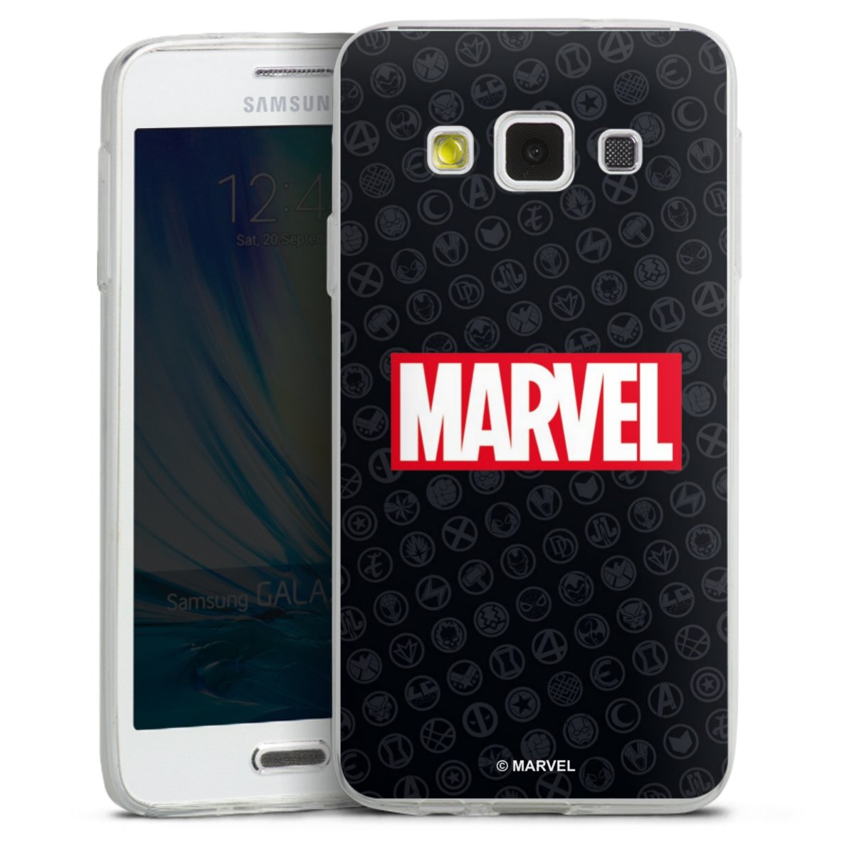 Marvel Logo Black Red 