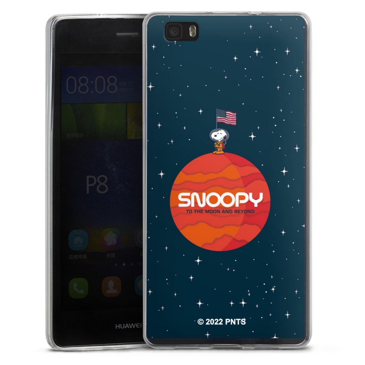 Snoopy viaggiatore spaziale Orange