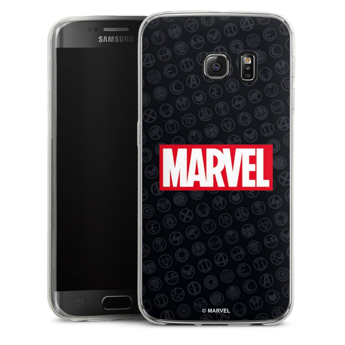 Marvel Logo Black Red 