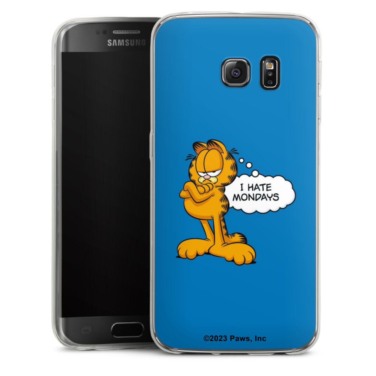 Garfield Ik haat maandagen blauw