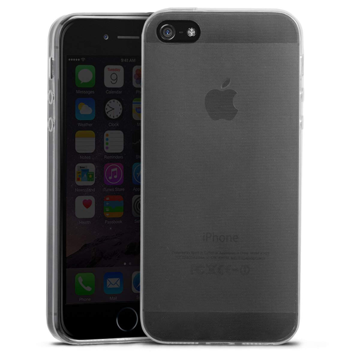 Silicone Slim Case per Apple iPhone SE (2016-2019)