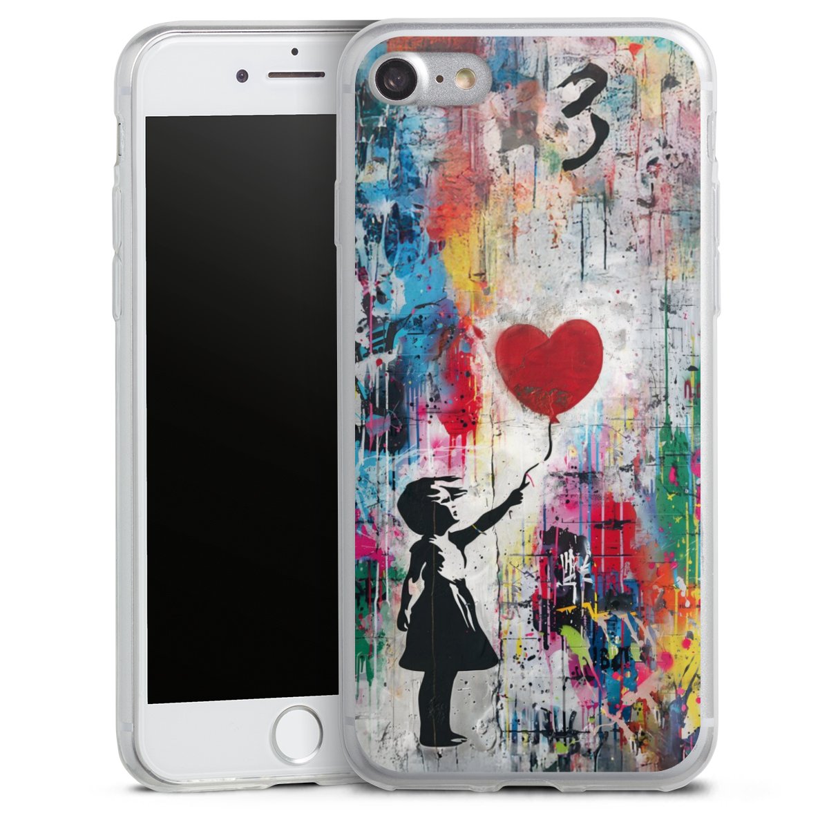 Balloon Girl Colorful