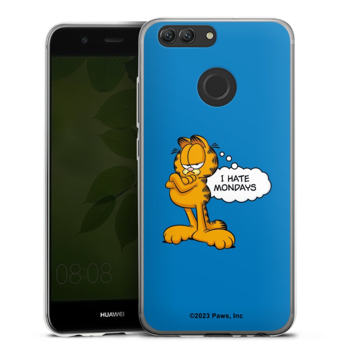 Garfield Ik haat maandagen blauw