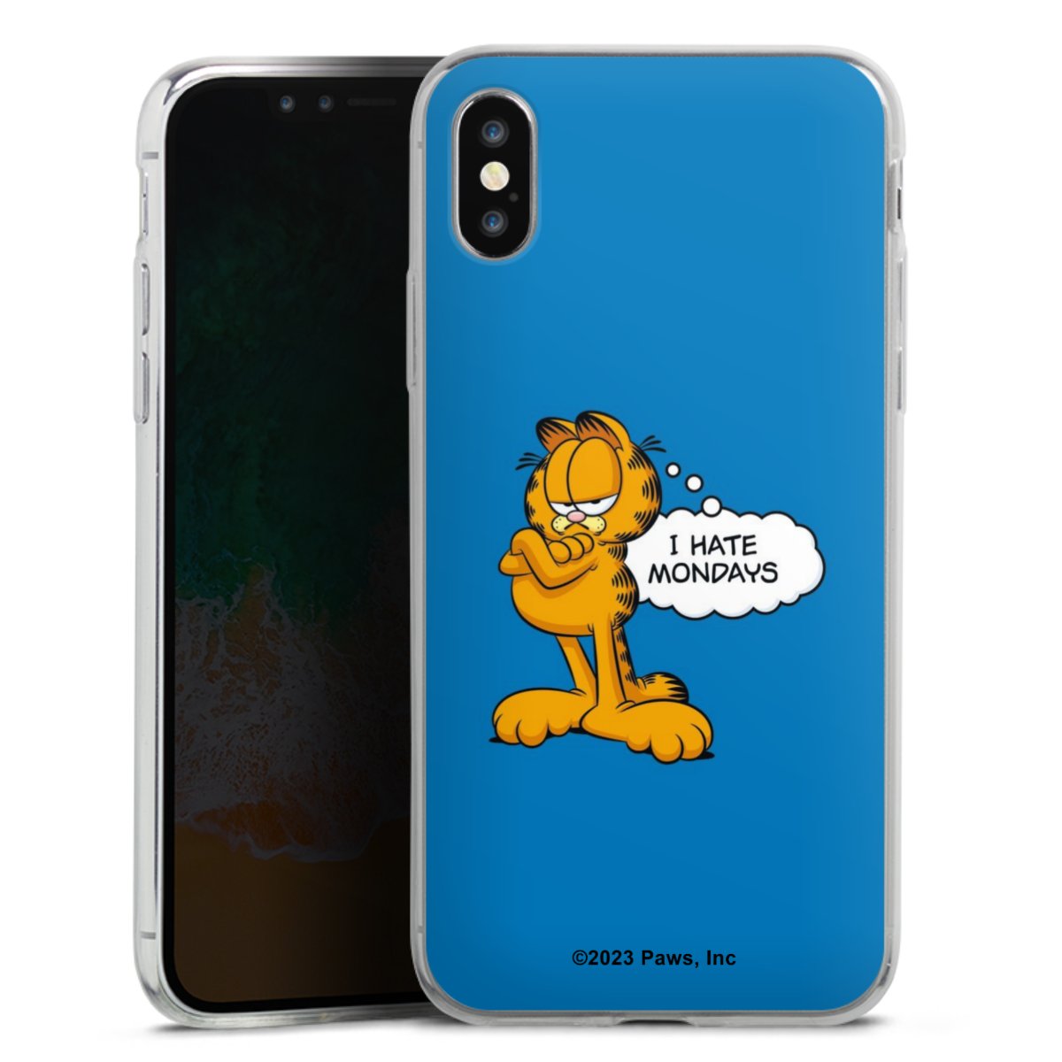 Garfield Je déteste les lundis Bleu