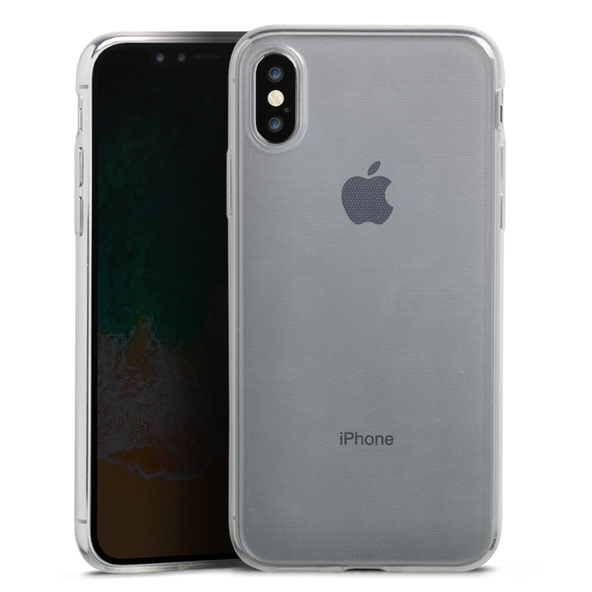Silicone Slim Case pour Apple iPhone X