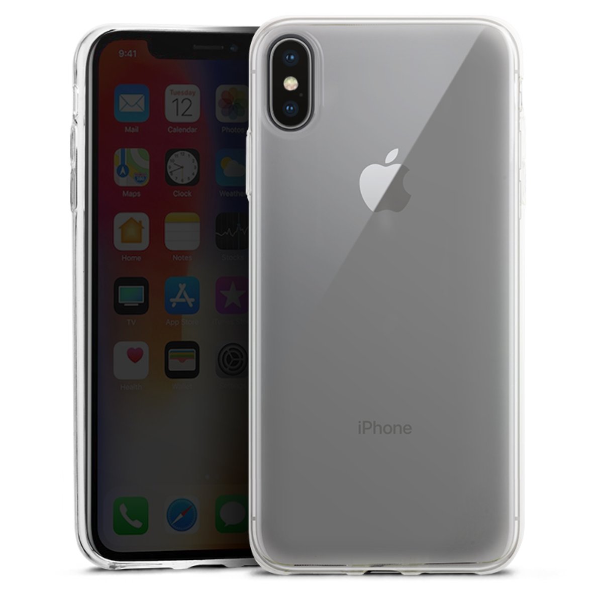 Silicone Slim Case voor Apple iPhone Xs Max