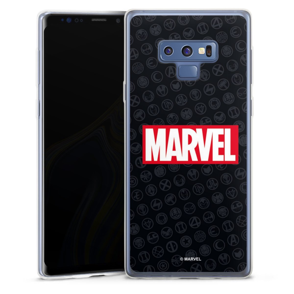 Marvel Logo Black Red 