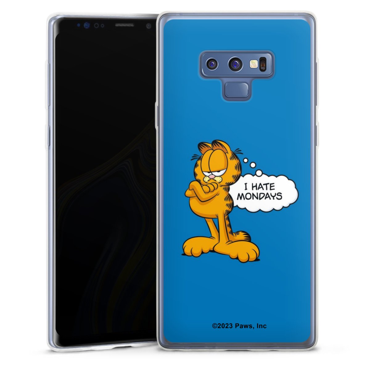 Garfield Je déteste les lundis Bleu