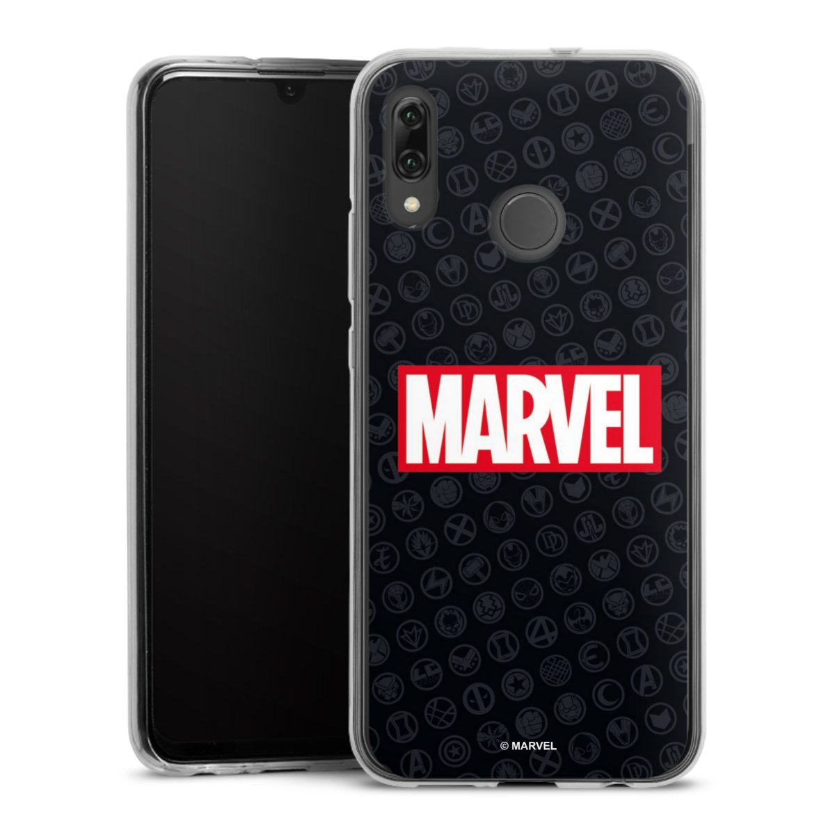 Marvel Logo Black Red 