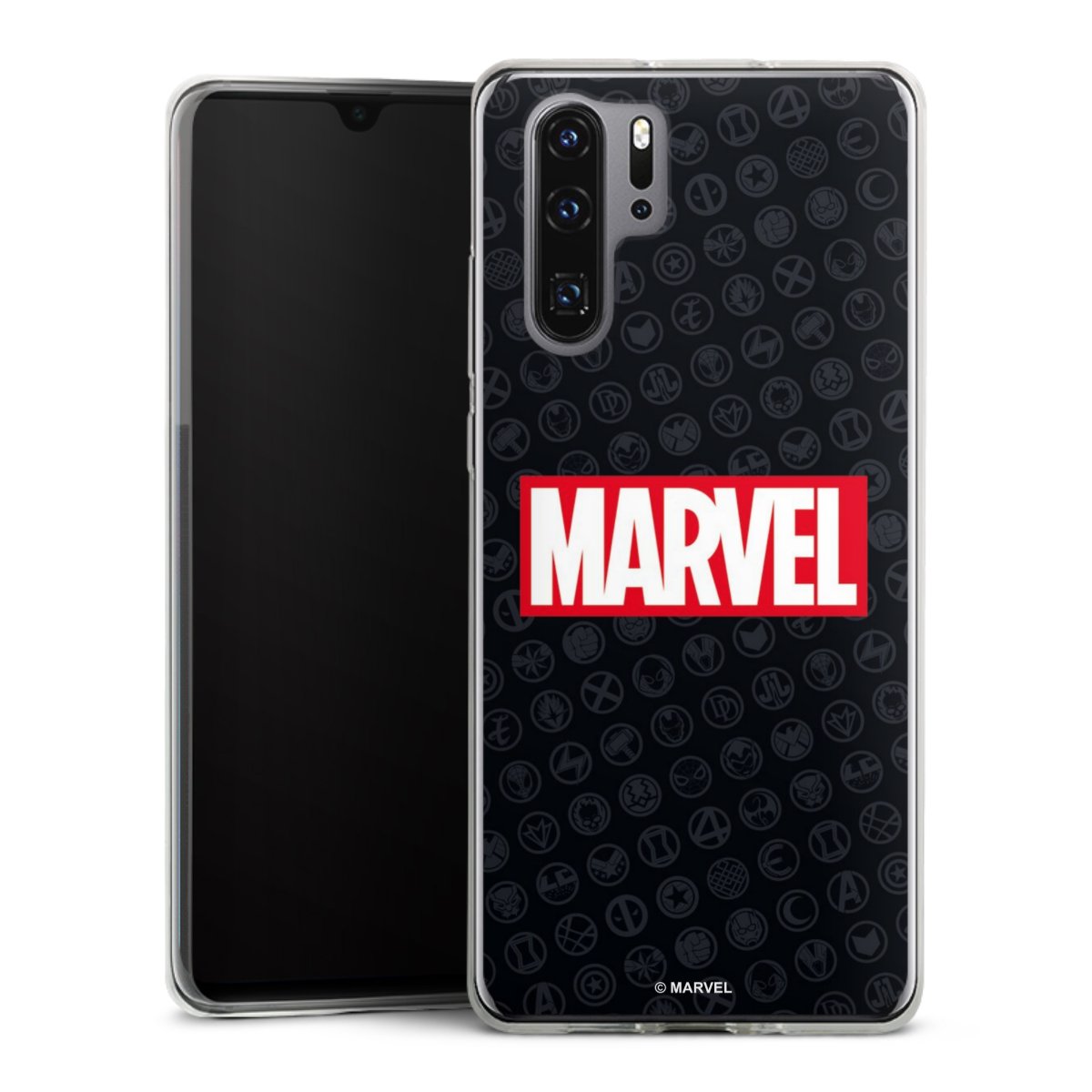 Marvel Logo Noir Rouge