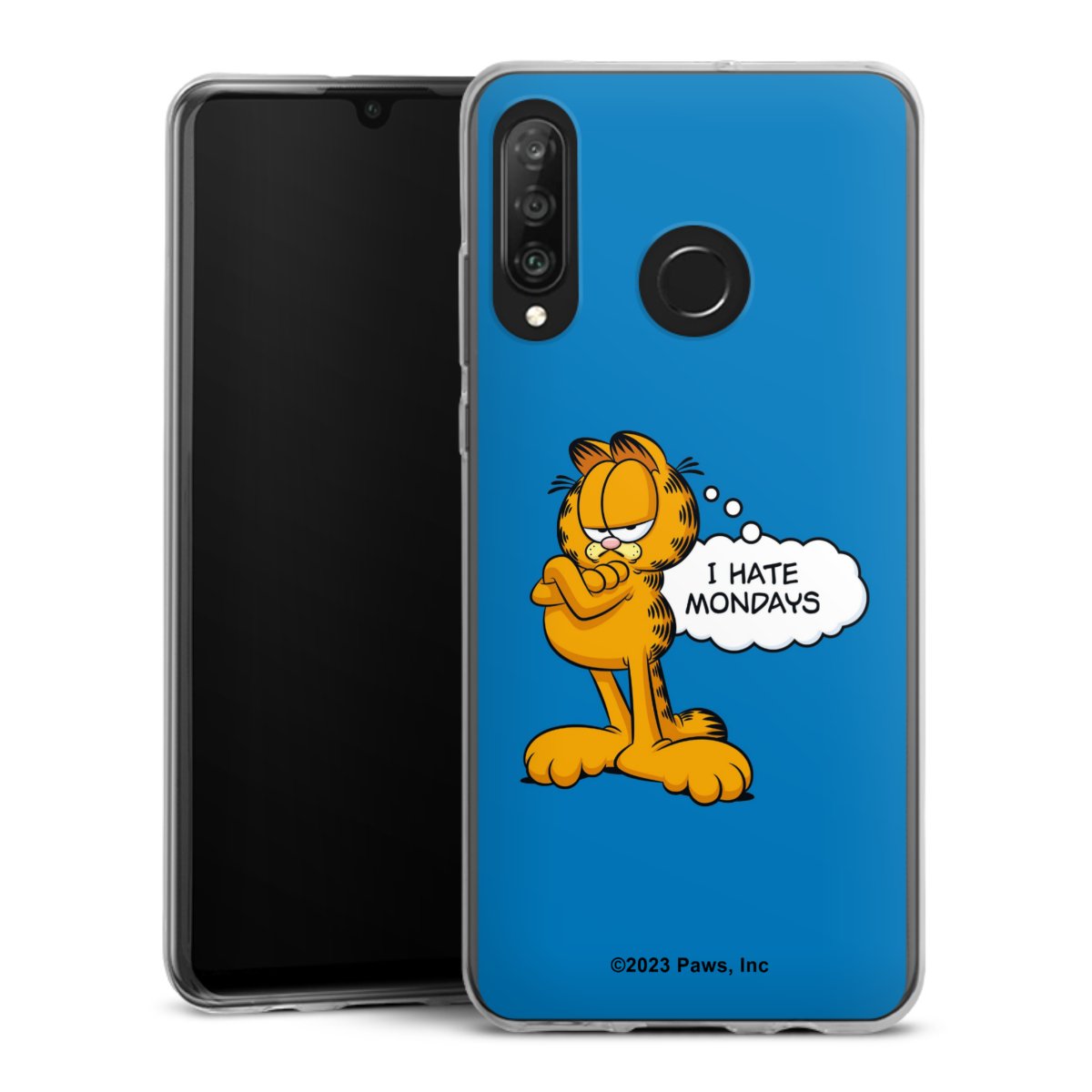 Garfield Je déteste les lundis Bleu