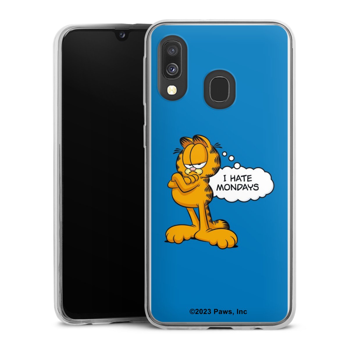 Garfield Je déteste les lundis Bleu