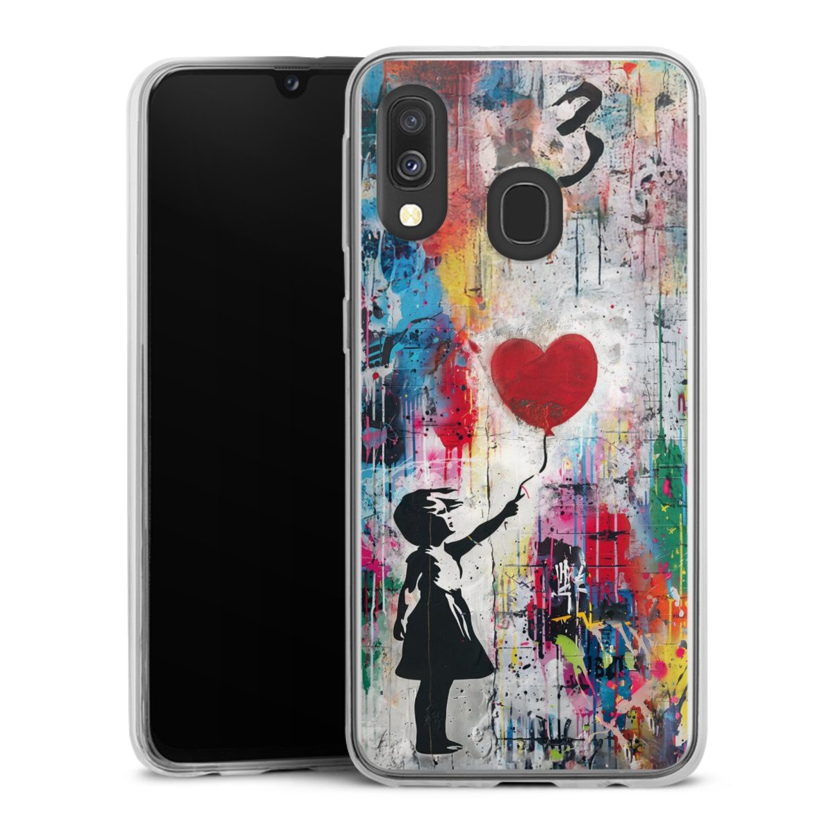 Balloon Girl Colorful