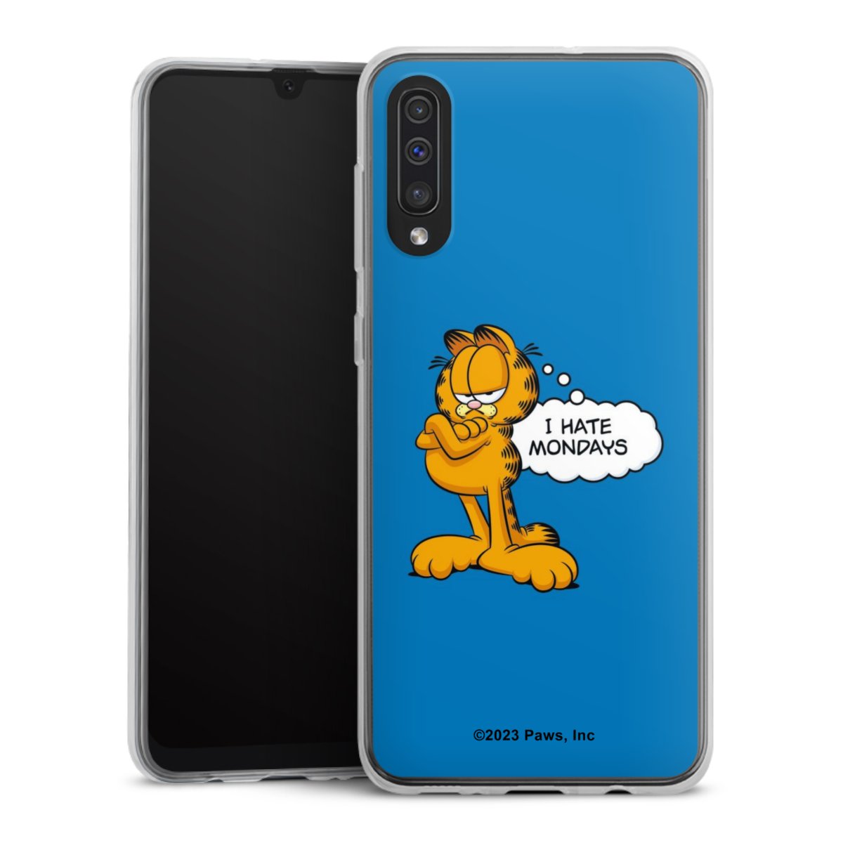 Garfield Ik haat maandagen blauw