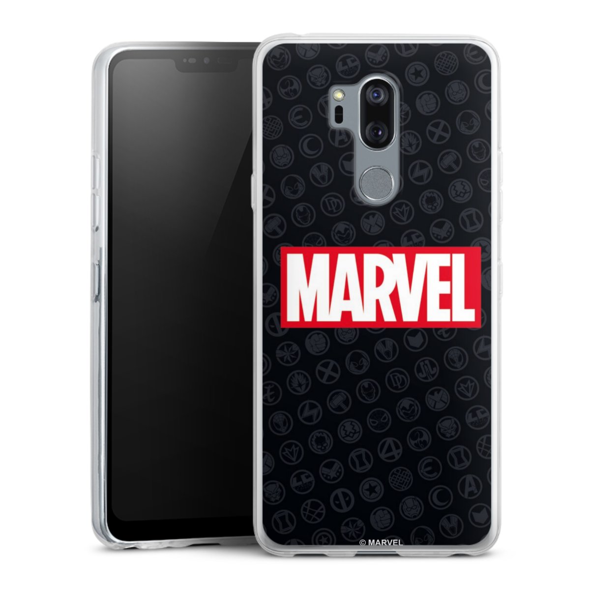 Marvel Logo Black Red 