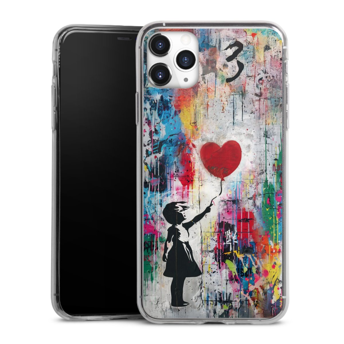 Balloon Girl Colorful