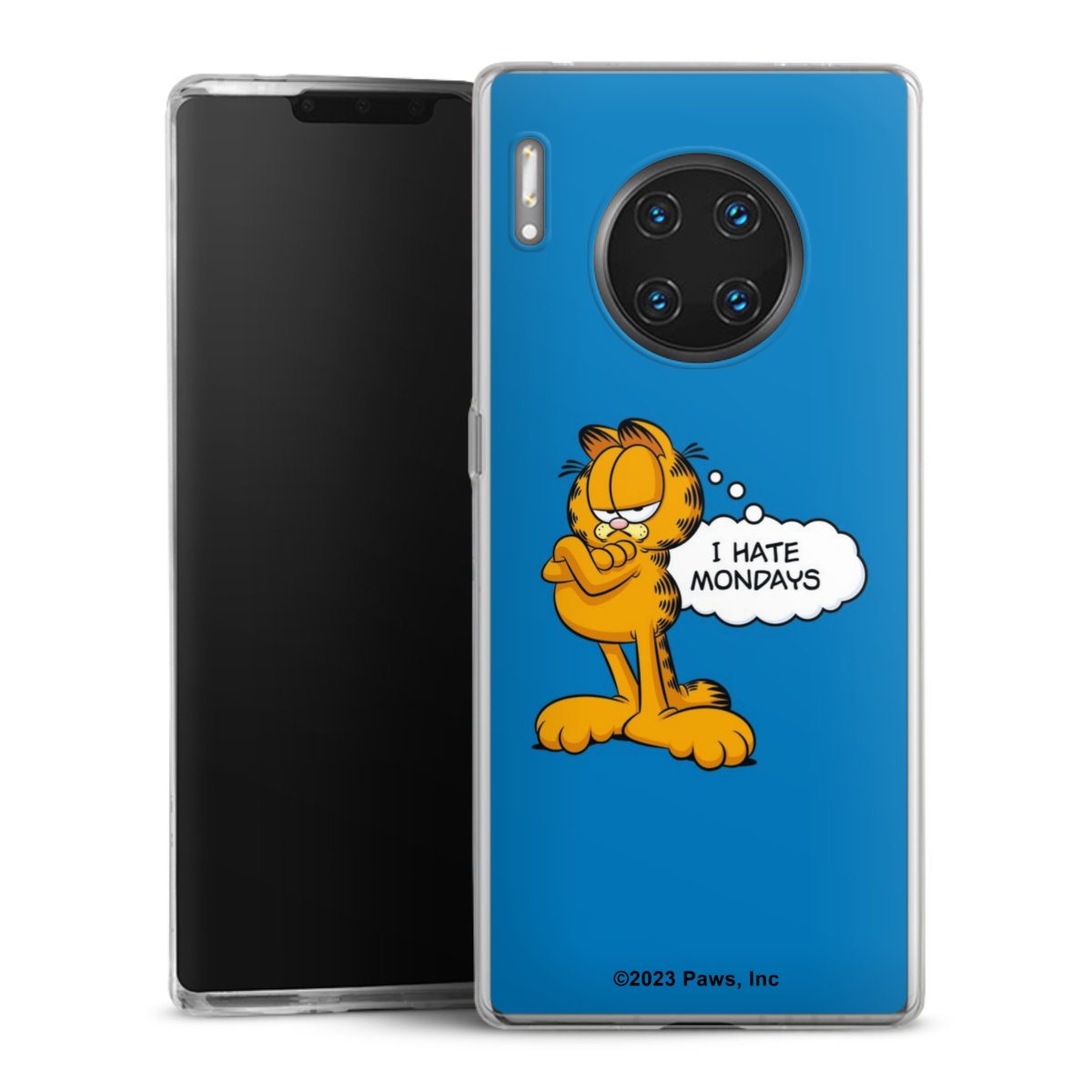 Garfield Je déteste les lundis Bleu